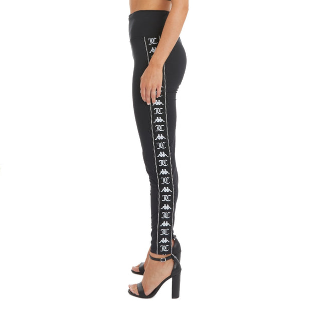 Buy Women's Kappa Solid Leggings with Elasticated Waistband Online